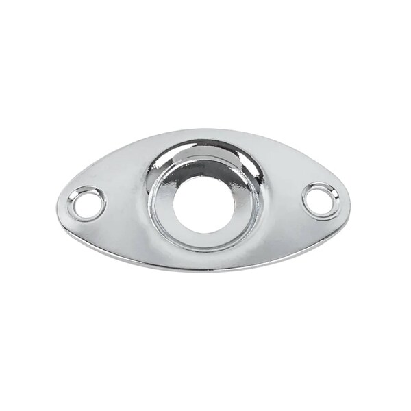 AMS Oval Jack Plate with Recessed Flange Chrome