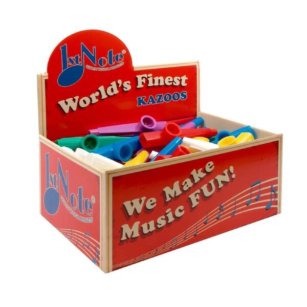 1st Note Kazoo UE863 Assorted Colors (Single Kazoo)