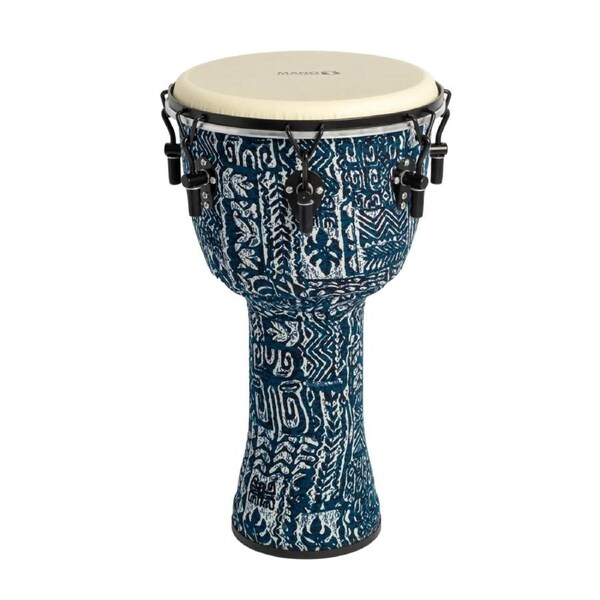 Mano 12 Inch Tunable Djembe - Blue Silk Finish