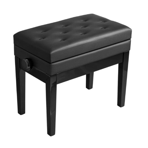 Hemingway Piano Bench Black HPB25B