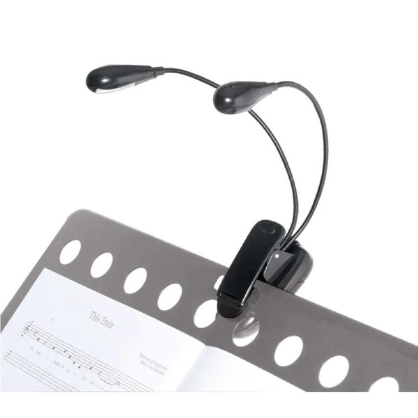 AMS Dual LED Music Light with 2 x 185mm Gooseneck Arms