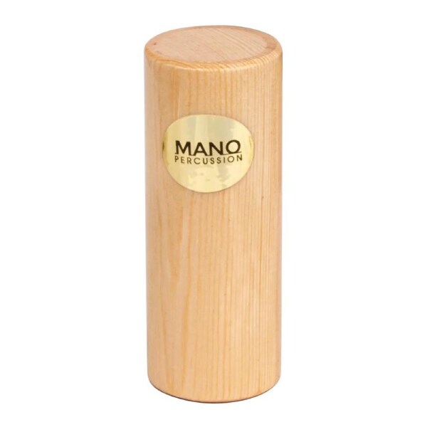 Mano Percussion Wooden Shaker 4" Natural Finish