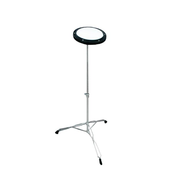 DXP 08 Inch Practice Pad Brush Finish with Stand TDK425