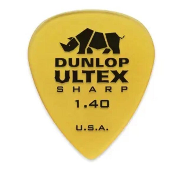 Jim Dunlop 1.40MM Ultex Sharp Guitar Pick (Single)
