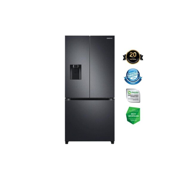 Samsung SRF5300BD 495L French Door Refrigerator (495L, Black)