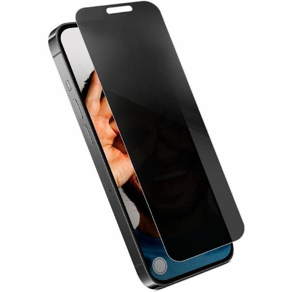 STM Goods Privacy Glass 9H Tempered Glass Privacy Screen Protector for Apple iPhone 16, iPhone 15 - For OLED iPhone 16, iPhone 15 - Drop Resistant,