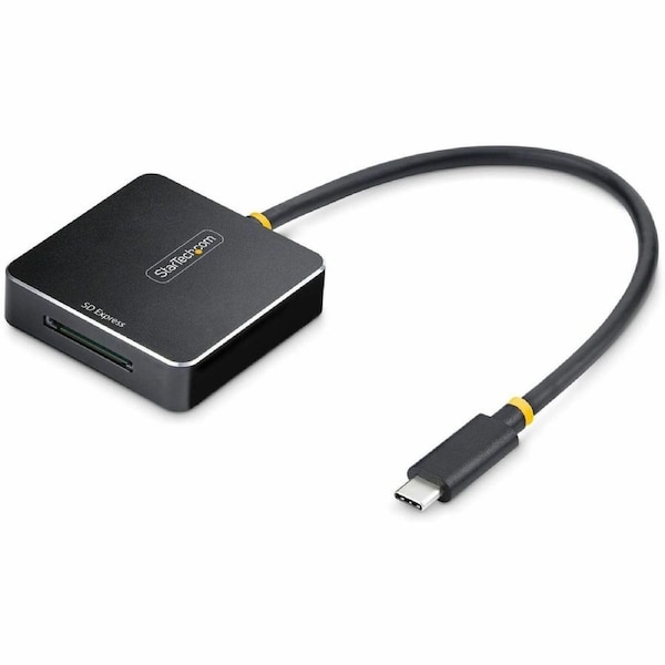 StarTech.com USB-C SD Express Card Reader, Portable USB 3.2 (10Gbps) Memory Card Reader, USB Type-C to Secure Digital 7.1 Adapter - Connect a SD card