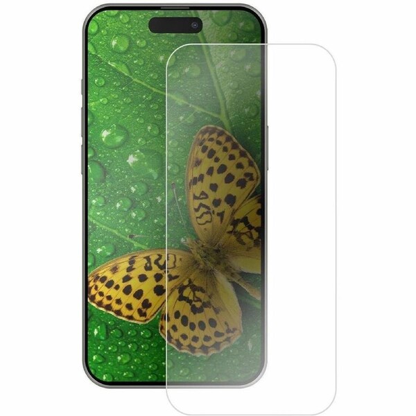 STM Goods EcoGlass 9H Polymer Screen Protector for Apple iPhone 16 Pro - Clear - For OLED iPhone 16 Pro - Shatter Proof, Crack Resistant, Fingerprint