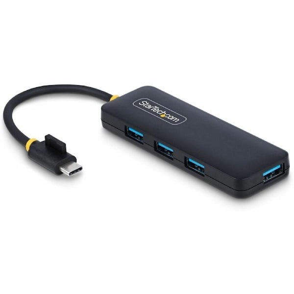 StarTech.com StarTech.com 4-Port USB-C Hub, 5Gbps, USB-C to 4x USB-A, Bus Powered, Small Travel Mini Hub, USB 3.0 Expansion Hub, Portable - Connect a