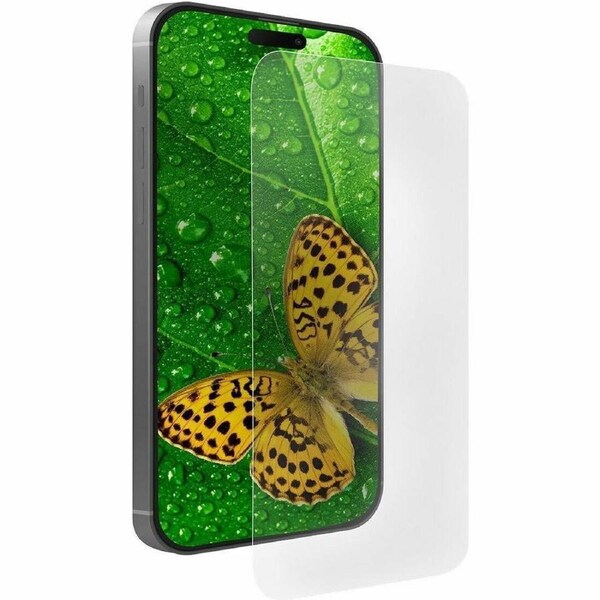 STM Goods EcoGlass 9H Polymer Screen Protector for Apple iPhone 16 Plus - Clear - For OLED iPhone 16 Plus - Shatter Proof, Crack Resistant, Scratch