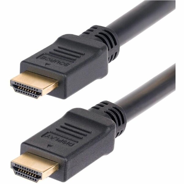 StarTech.com 10m (32.8ft) Active HDMI 2.0 Cable, CMP, Plenum Rated, High Speed HDMI Cable, 4K 60Hz, HDR10/HDCP 2.2/ARC - Route this Active High Speed