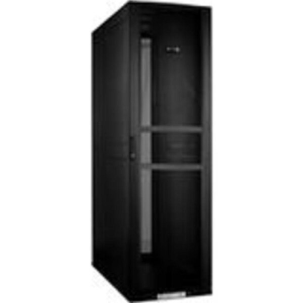Eaton REWM12606B 12U Wall Mountable Enclosed Cabinet Rack Cabinet for Server, UPS, PDU - Jet Black - Cold Rolled Steel, Tempered Glass - 40 kg Weight