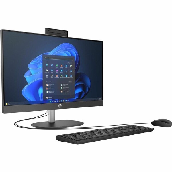 HP ProOne 245 G10 All-in-One Computer - AMD Ryzen 5 7520U - 16 GB - 512 GB SSD - 23.8" Full HD - Desktop - AMD Chip - 1920 x 1080 - Windows 11 Pro -