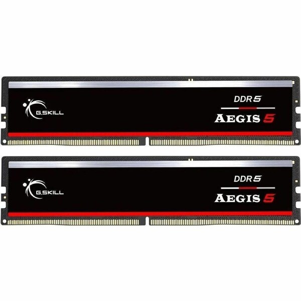 G.SKILL AEGIS 5 RAM Module for Gaming PC, Computer, Motherboard - 64 GB (2x32 GB) - DDR5-6000/PC5-48000 DDR5 SDRAM - 6000 MHz - CL36 - 1.35 V - - -