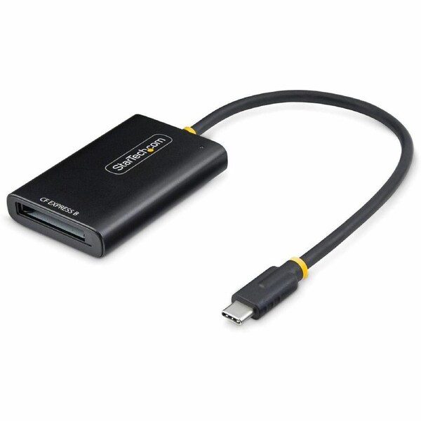 StarTech.com USB-C CFexpress Type B Card Reader, Portable USB 3.2 (10Gbps) Memory Card Reader, USB Type-C to CF Express 2.0 Adapter - Connect a 2.0 B