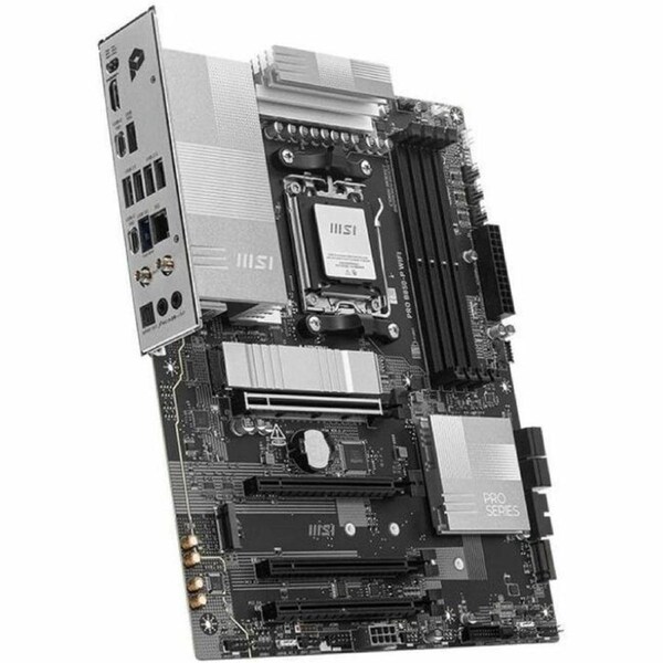 MSI Pro B850-P WIFI Gaming Desktop Motherboard - AMD B850 Chipset - Socket AM5 - ATX - Ryzen 9, Ryzen 8, Ryzen 7 Processor Supported - 256 GB DDR5 -