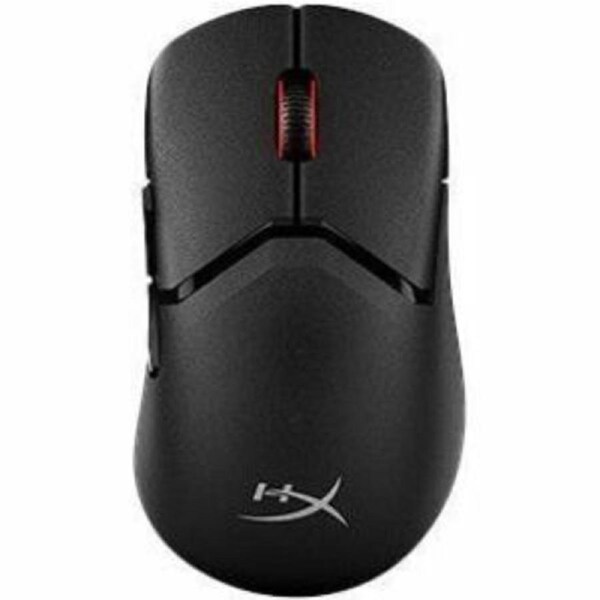 HyperX Pulsefire Saga Pro Gaming Mouse - Bluetooth/Radio Frequency - USB - Optical - 6 Button(s) - Black - Wireless - 2.40 GHz - 26000 dpi -