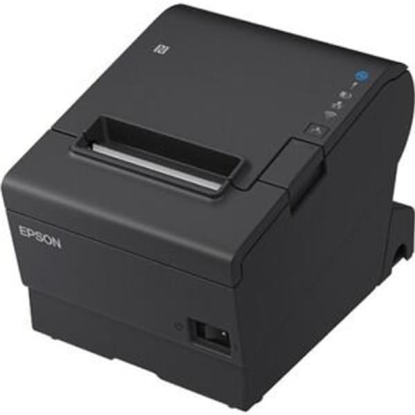 Epson TM-T88VII -622 Desktop Direct Thermal Printer - Monochrome - Receipt Print - Ethernet - USB - USB Host - Parallel - With Cutter - Black - 500 -