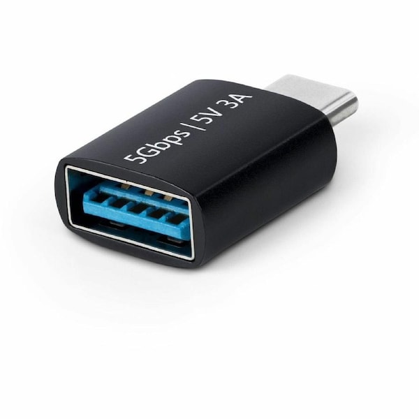 StarTech.com USB-C to USB-A Adapter, USB 5Gbps, Compact USB-C Male to USB-A Female Adapter, Durable Metal Housing, M/F - Connect a USB-A device to a