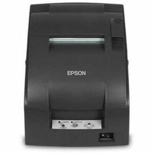 TM-U220IIB-302 Kitchen Receipt Ticket with Auto Cutter Includes English and Traditional Chinese fonts Dark Grey