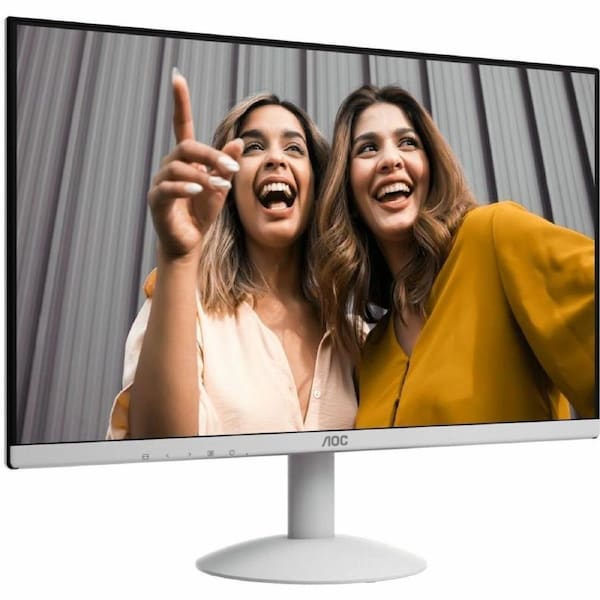 AOC 24B30H2/BW 24" Class Full HD LED Monitor - Black, White - 23.8" Viewable - In-plane Switching (IPS) Technology - WLED Backlight - 1920 x 1080 - -