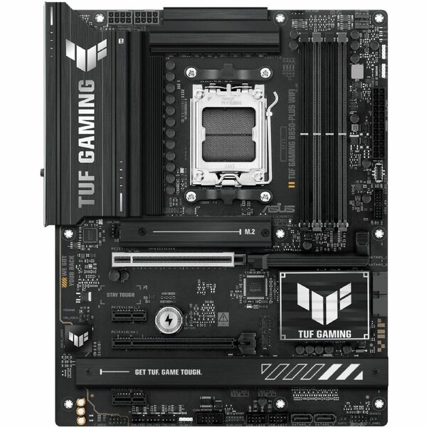 TUF B850-PLUS WIFI Gaming Desktop Motherboard - AMD B850 Chipset - Socket AM5 - ATX - Ryzen 7 Processor Supported - 192 GB DDR5 SDRAM Maximum RAM - -