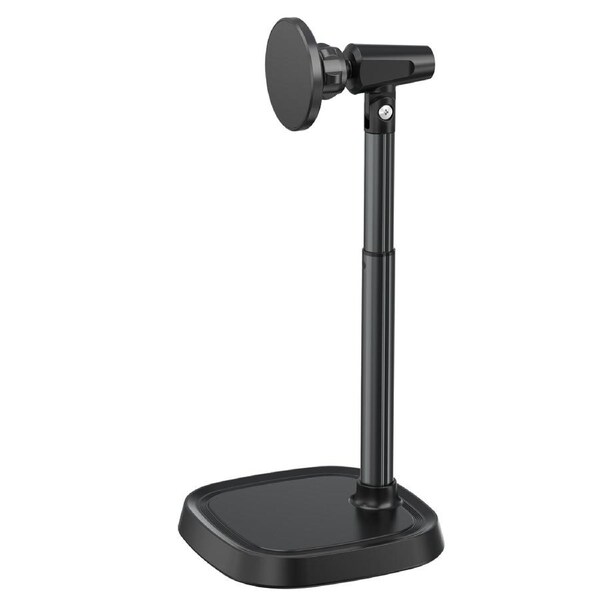 TODO Aluminium Alloy 4 - 7" Magnetic Mobile Phone Stand Mount Holder Tablet Anti-Slip - Black