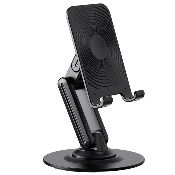 TODO 4 - 12" Mobile Phone Stand Mount Tablet Holder - Black