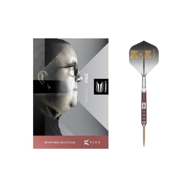 Target Stephen Bunting 95k 90% Tungsten Darts Steel Tip 18 Gram