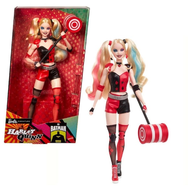Mattel Barbie Signature DC Comics Action Figure Doll Toy 29cm Harley Quinn