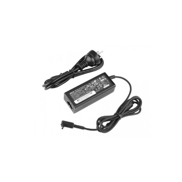 Acer 45W Laptop Universal Replacement Charger Adapter w/ Power Cable Black