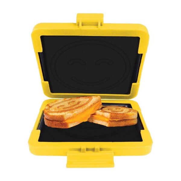 Laser Toastie Maker for Microwave with Smiley Face Design