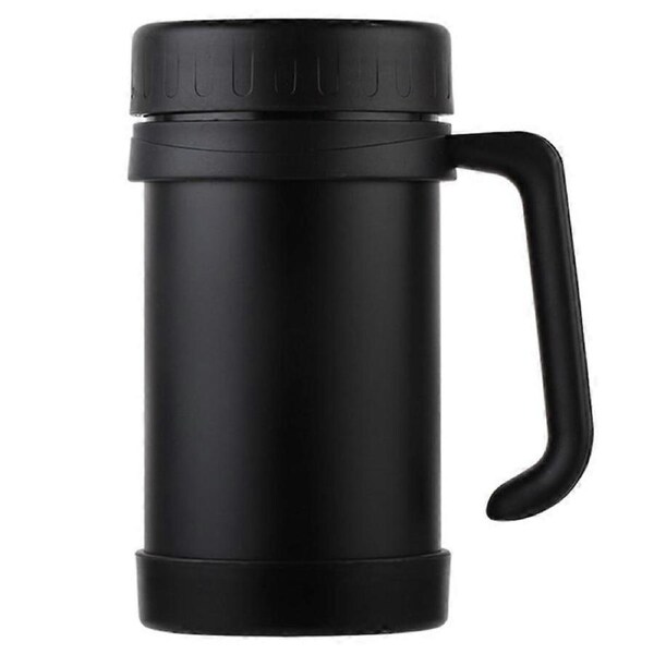500Ml/17Oz Stainless Steel Vacuum Flasks With Handle Thermo Cup Office Thermoses For Tea Insulated