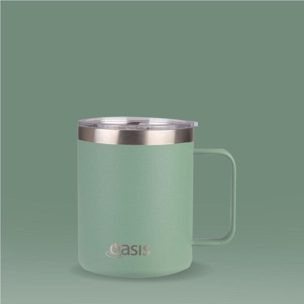 Insulated Explorer Mug Sage Green 400ml