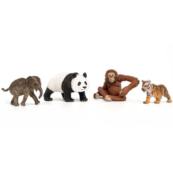 Schleich - Wild Life Asia Starter Set 42736