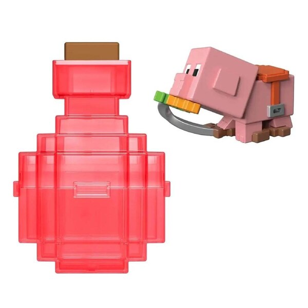 Minecraft Mini Mode Potion Brewing Mob Reveal Slimy Brew Red (Pig)