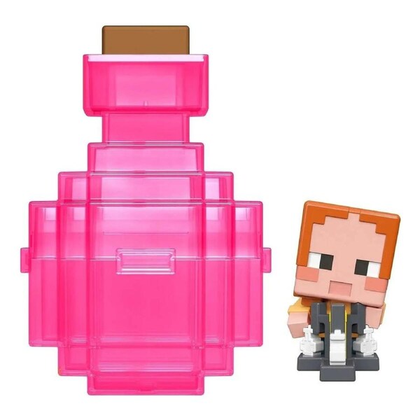 Minecraft Mini Mode Potion Brewing Mob Reveal Slimy Brew Pink (Alchemist Ari)