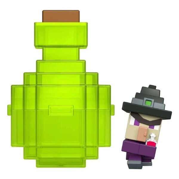 Minecraft Mini Mode Potion Brewing Mob Reveal Slimy Brew Green (Vengeful Witch)