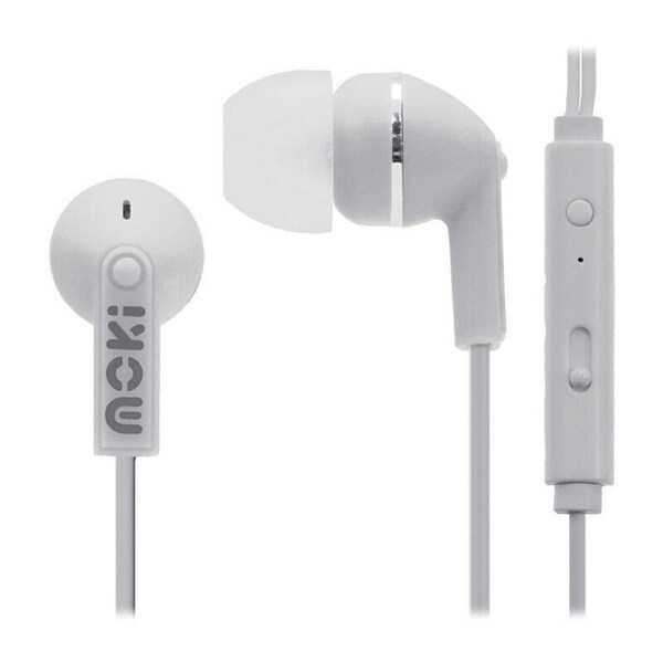 Moki Noise IsoEarbuds Mic Wh
