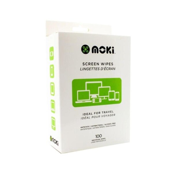 Moki Screen Wipes - 100 Pack