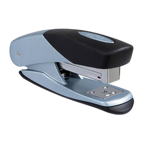 Rexel 2100715 Matador Half Strip Stapler Clamshell Silver-Black