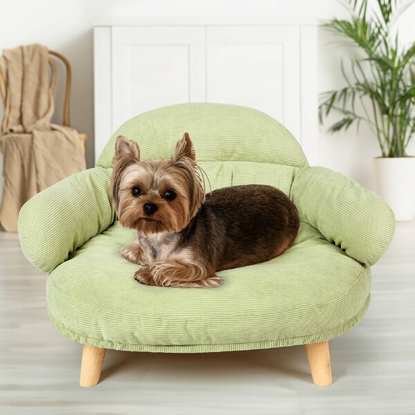 Pawz Elevated Pet Dog Cat Bed Sofa Couch Kitten Lounge Raised Sofa Bed 58cm