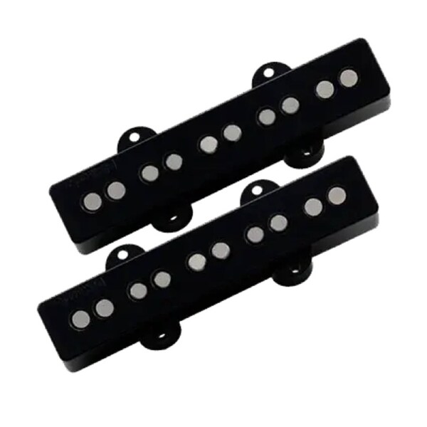 DiMarzio Area J-5 Bass Pickup Set 5 String Matched Neck & Bridge Black