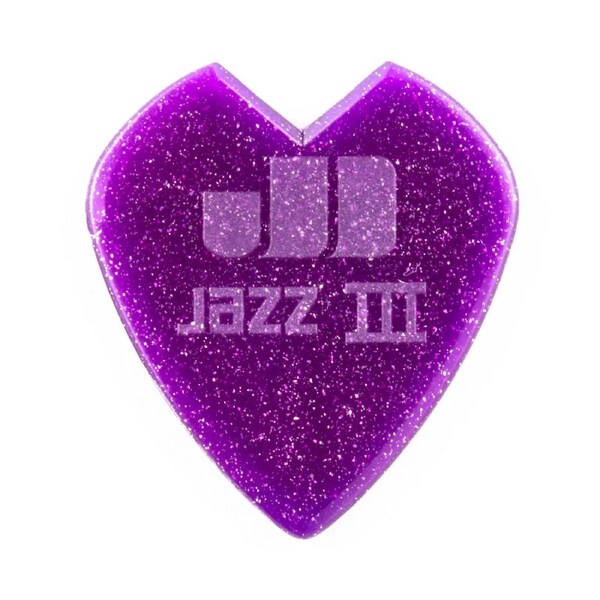 Jim Dunlop Kirk Hammett Jazz III Purple Guitar Picks