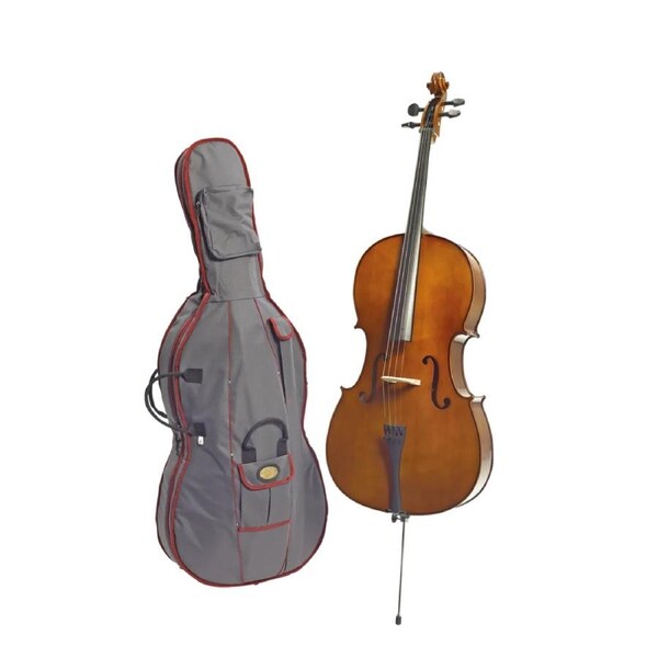 Stentor Student II 4/4 Size Cello Outfit - Antique Chestnut
