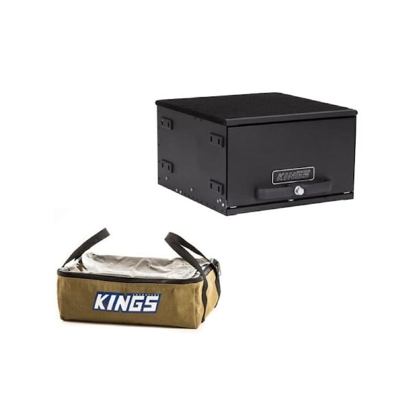 Kings 500mm Standard Drawer -ute rear drawer + Clear Top Canvas Bag