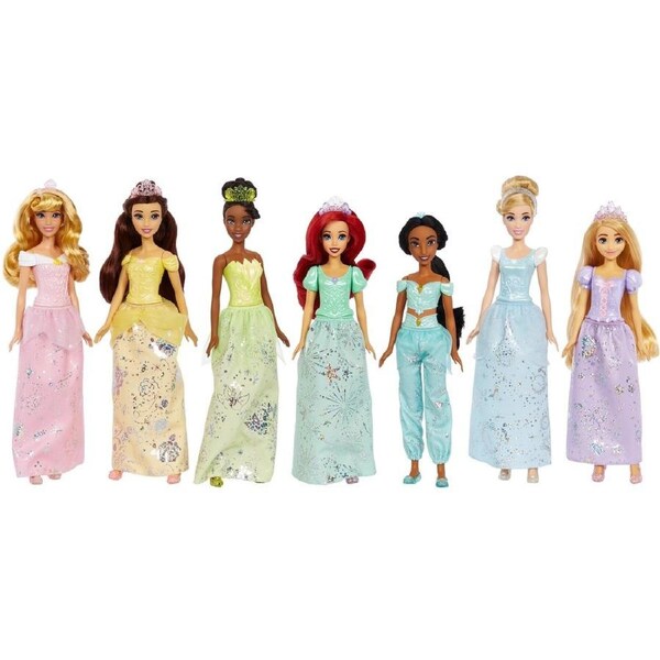 Disney Princess 7 Pack Dolls