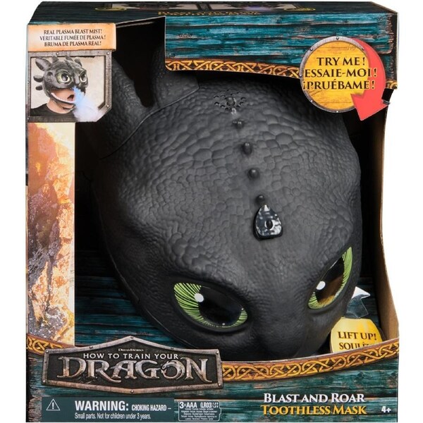 How To Train Your Dragon Blast & Roar Toothless Mask