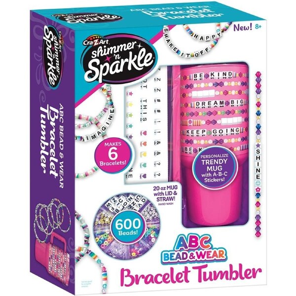 Cra-Z-Art Shimmer N Sparkle Decorate Your Own Tumbler