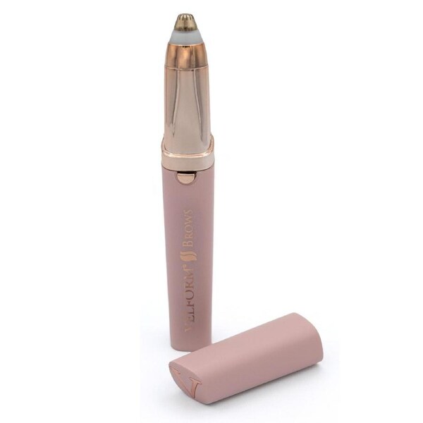 Velform Brows Portable, Painless Eyebrow Hair Trimmer and Facial Hair Remover